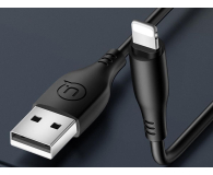 USAMS Kabel U18 lightning 2A Fast Charge 1m czarny SJ266USB01 - 1569011 - zdjęcie 3